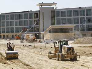 TAMU-CT construction on schedule